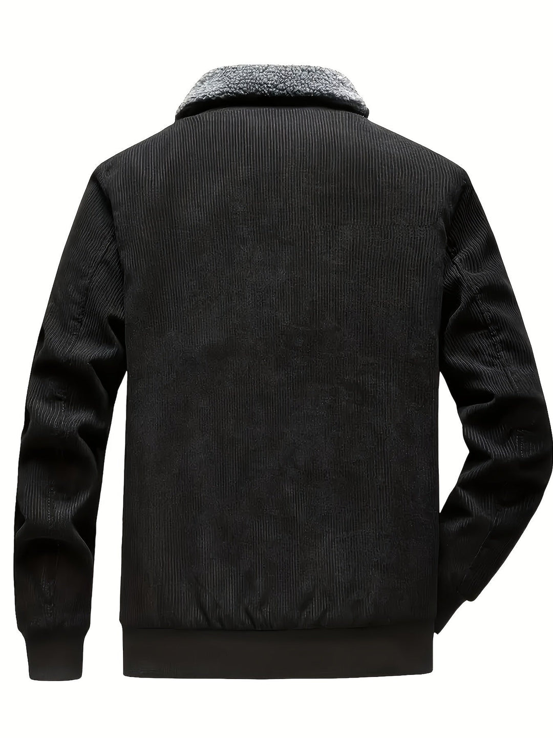 Casual Label Patched Fleece Lined Winter Jacket for Men | Ideal for Winter