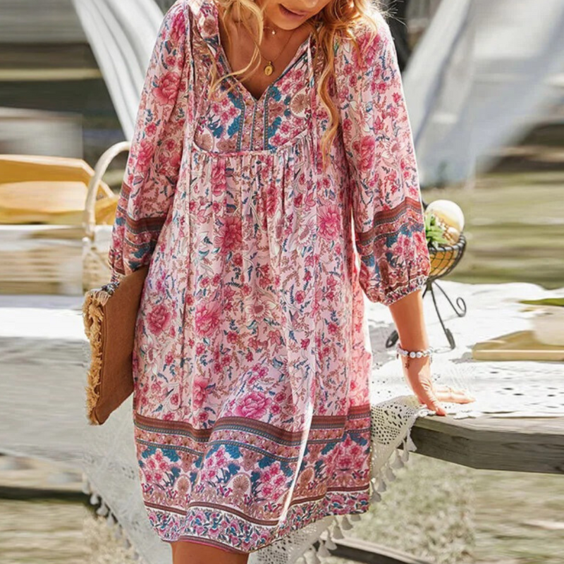 Boho Casual Dress | Perfect for Summer Days