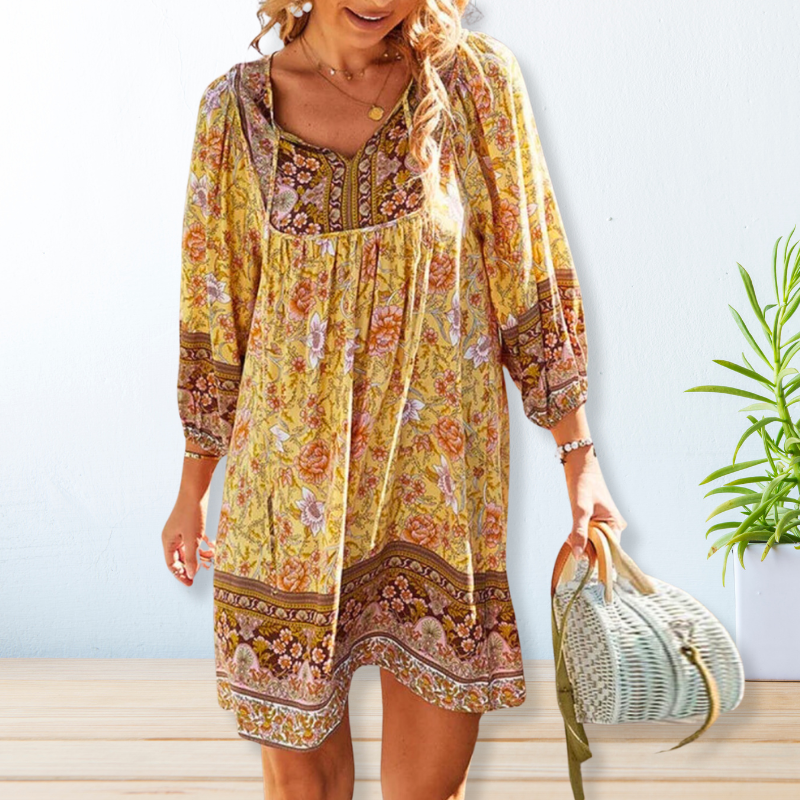 Boho Casual Dress | Perfect for Summer Days