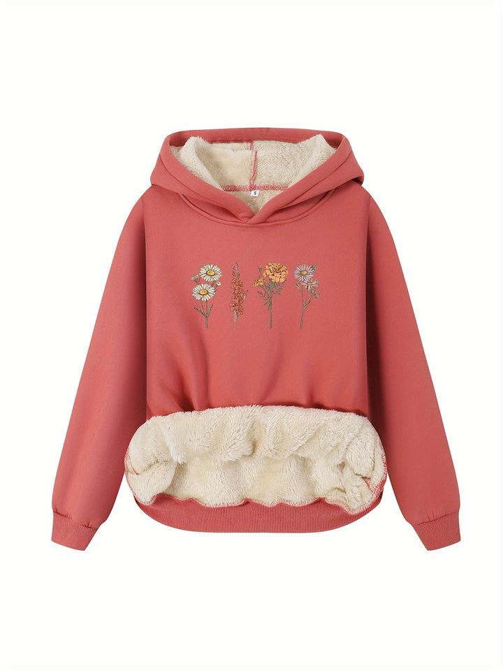 Casual Fleece Pullover Hoodie for Women | Perfect for Casual Days