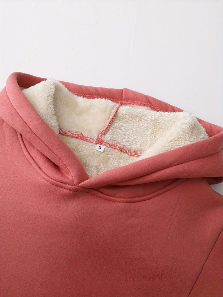 Casual Fleece Pullover Hoodie for Women | Perfect for Casual Days