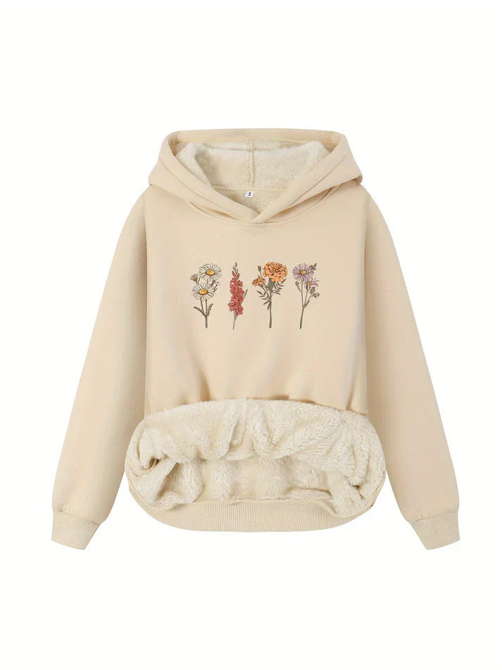 Casual Fleece Pullover Hoodie for Women | Perfect for Casual Days