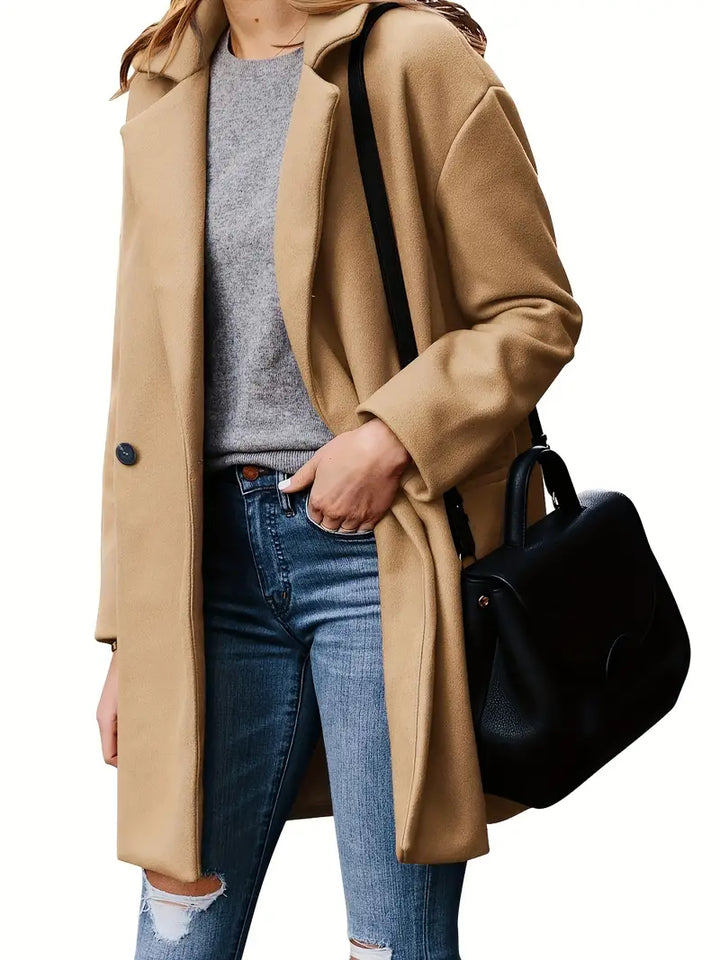 Women's Stylish Short Trench Coat | Ideal for Autumn/Winter