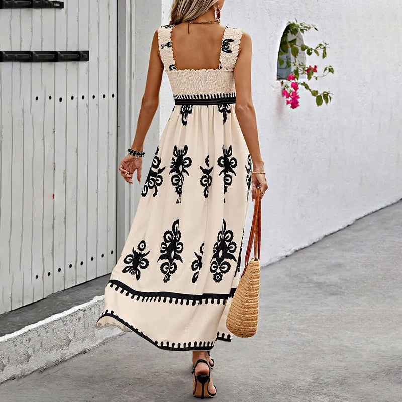 Boho Midi Dress | Perfect for Summer Days