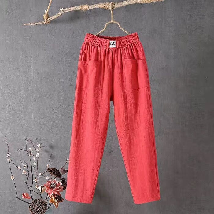 Victoria - Straight-Leg Pants - Casual - High-Quality Modern Style - Perfect for Casual Days