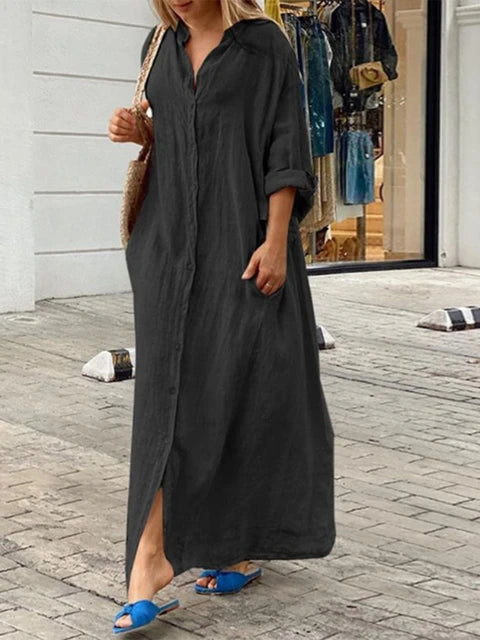 Maja - Maxi Dress - Casual - Light Formal Style - For Everyday Wear