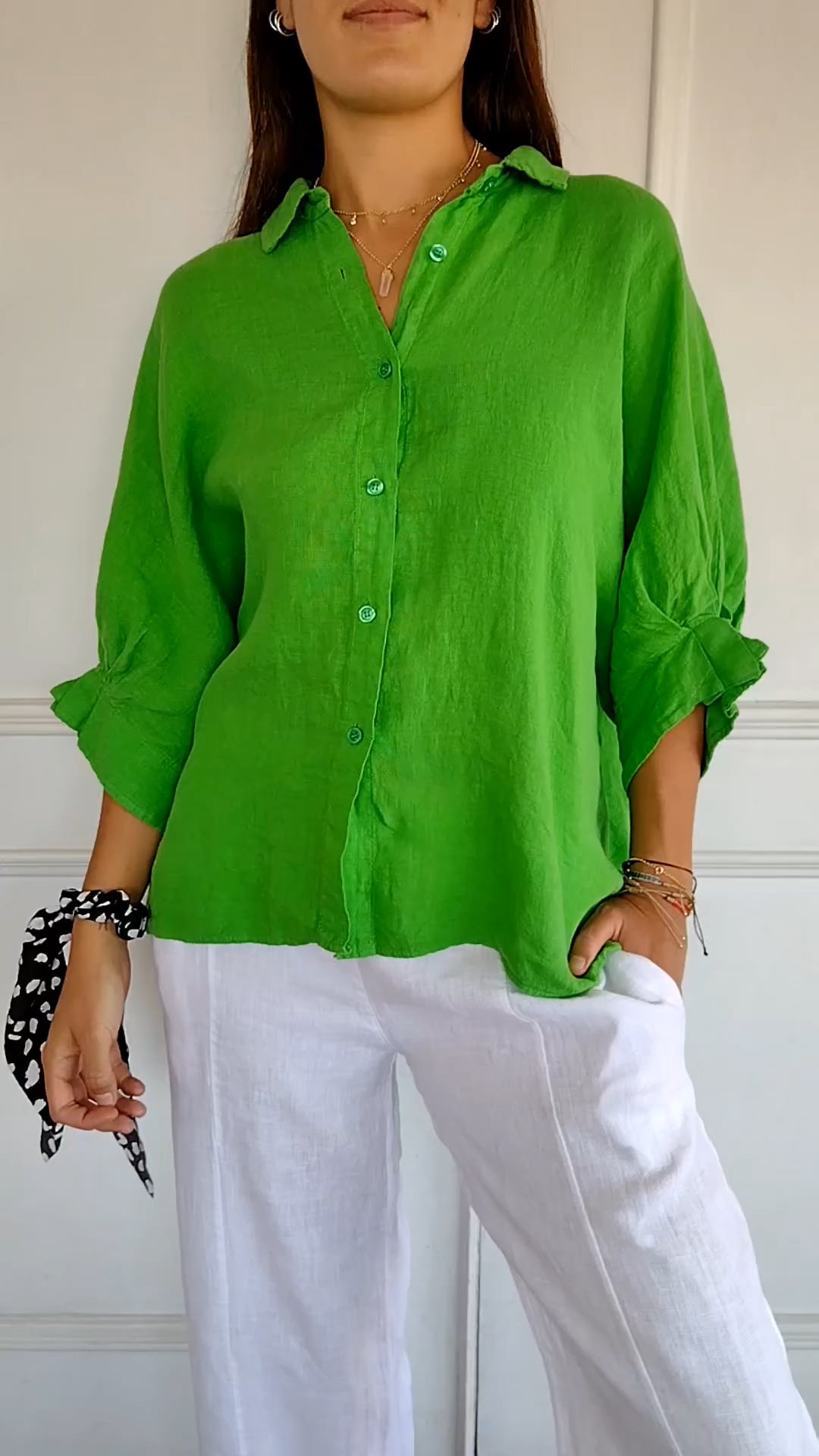 Madison - Women's Blouse Shirt - Chic - High-Quality Modern Style - Ideal for Summer