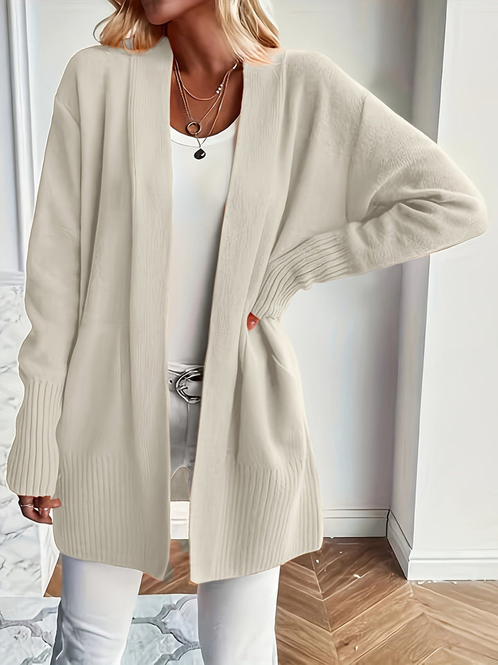 Casual Knitwear Wool Cardigan with Pocket for Women | Perfect for Casual Days