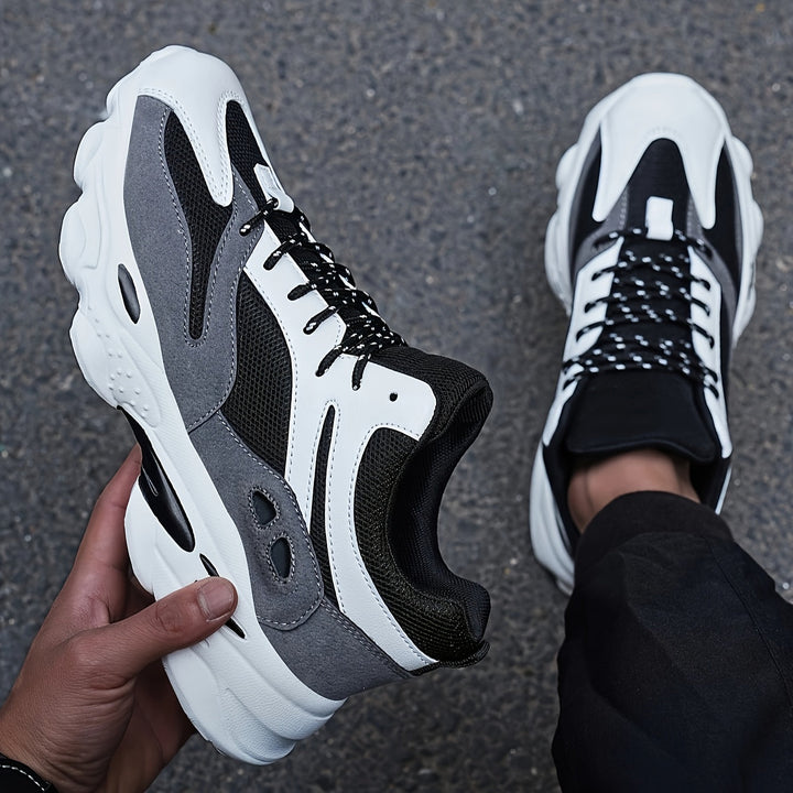 Stylish Thick Sole Shock-Absorbing Chunky Sneakers for Women | Comfortable Streetwear