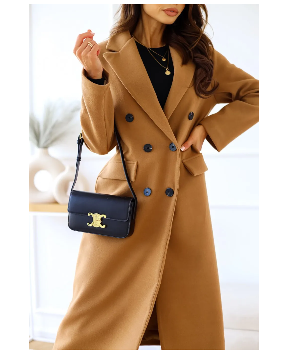 Women's Elegant Fitted Long Trenchcoat | Ideal for Autumn/Winter