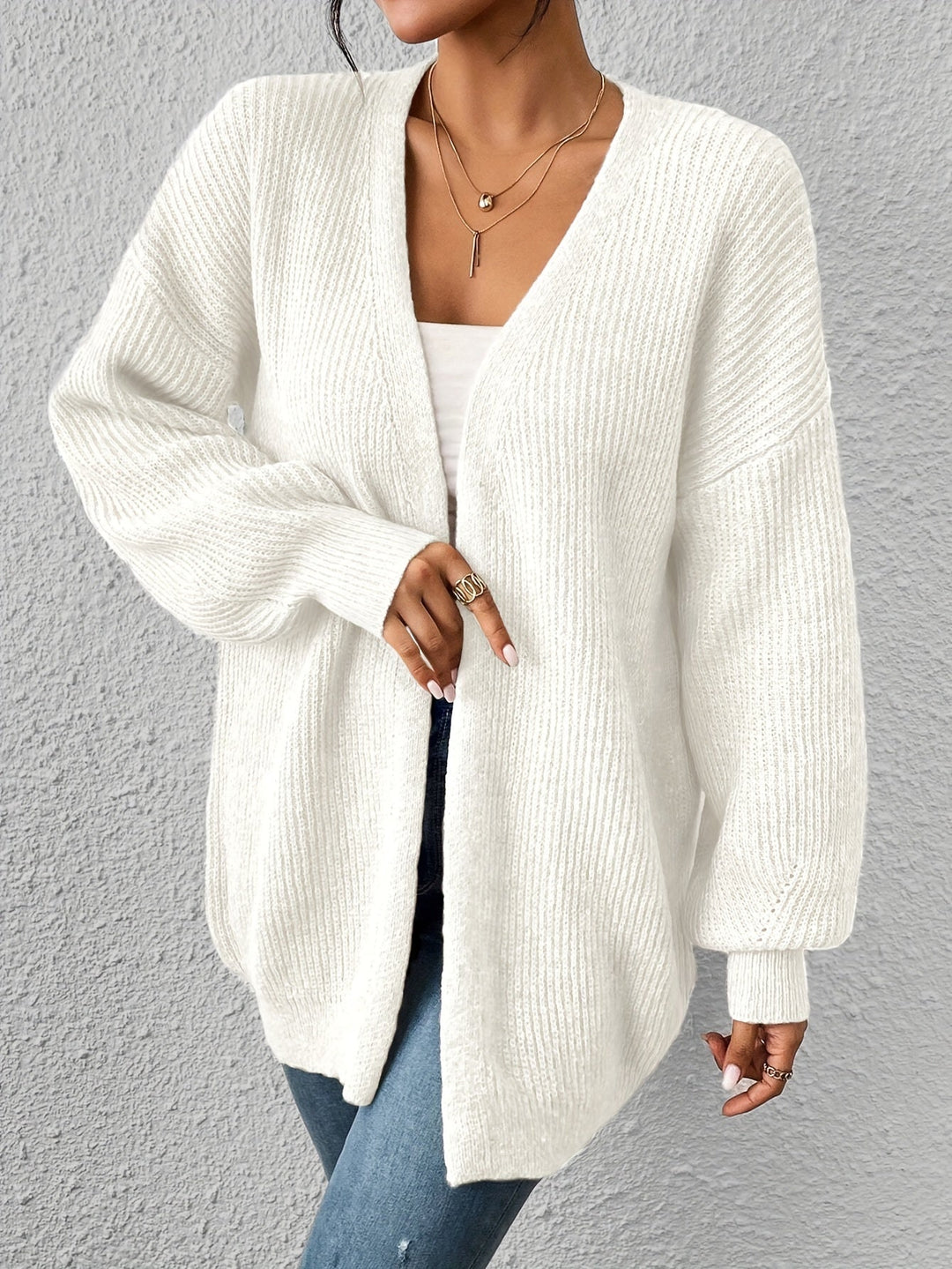 Casual Warm Cotton Knitwear Cardigan for Women | Comfortable Streetwear