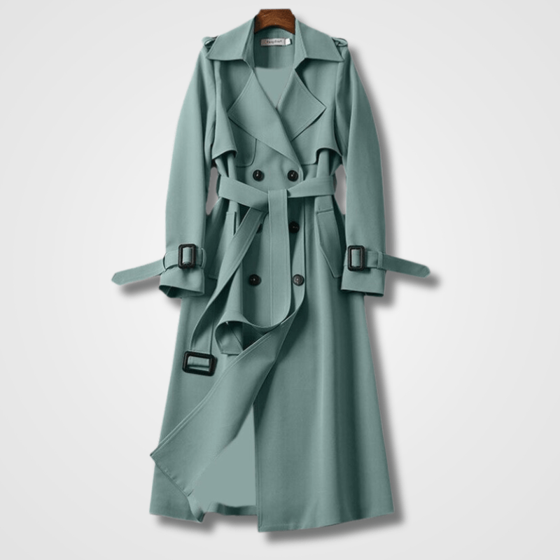 Valeriana - Casual Spring Trench Coat - for Women | Modern Style