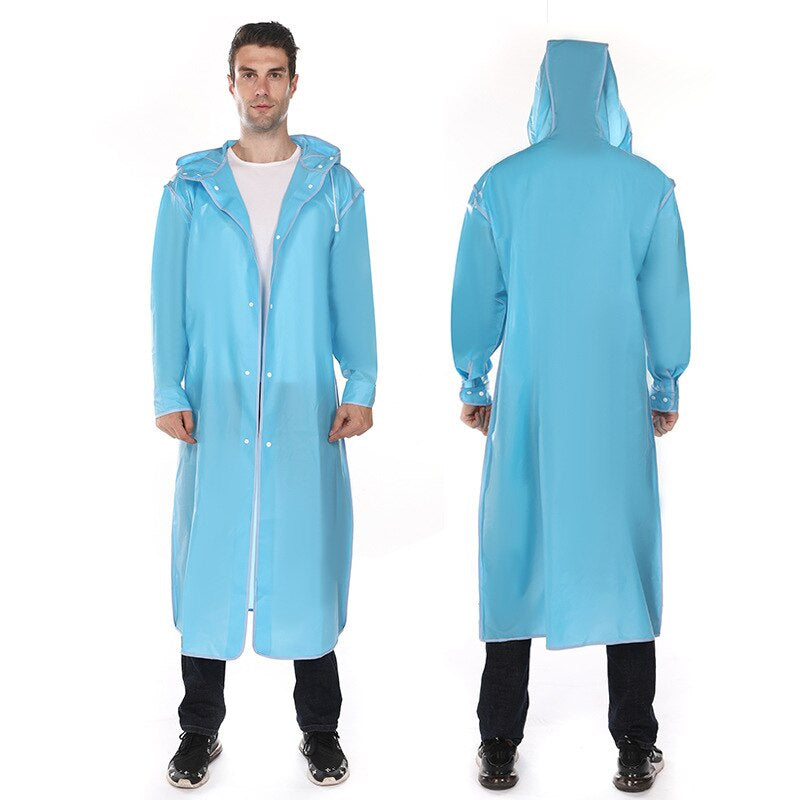 Casual Outdoor Breathable Rainjacket With Hood For Men | Perfect for Outdoor Activities