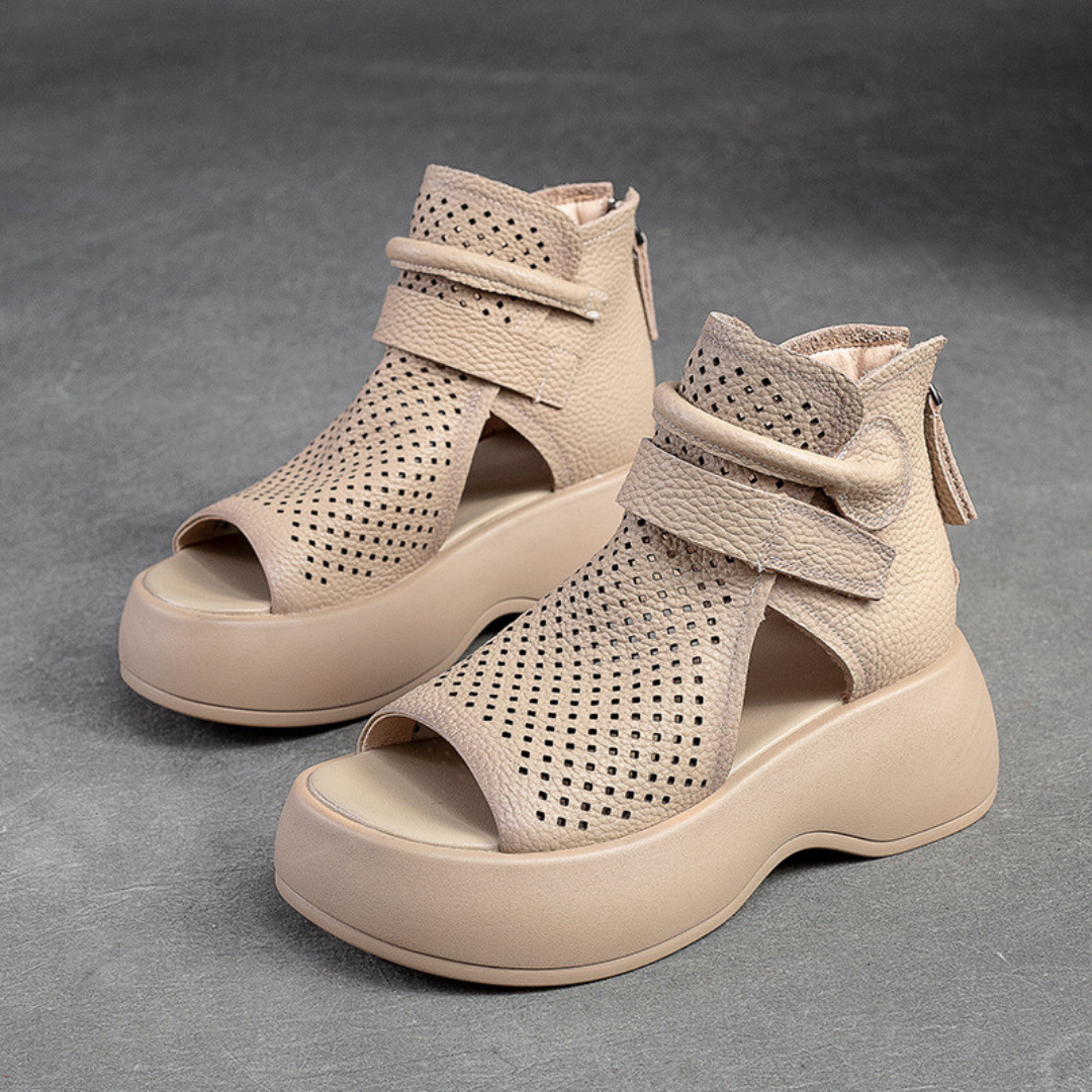 Alessandra - Orthopedic Leather Sandals