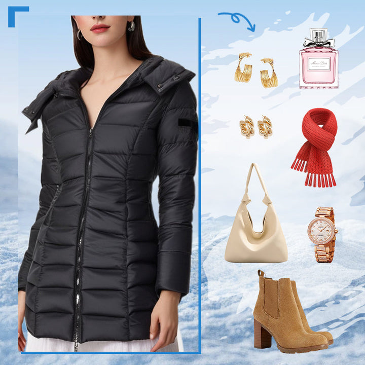 50% OFF | Emy™️ - Elegant Puffer Jacket for women