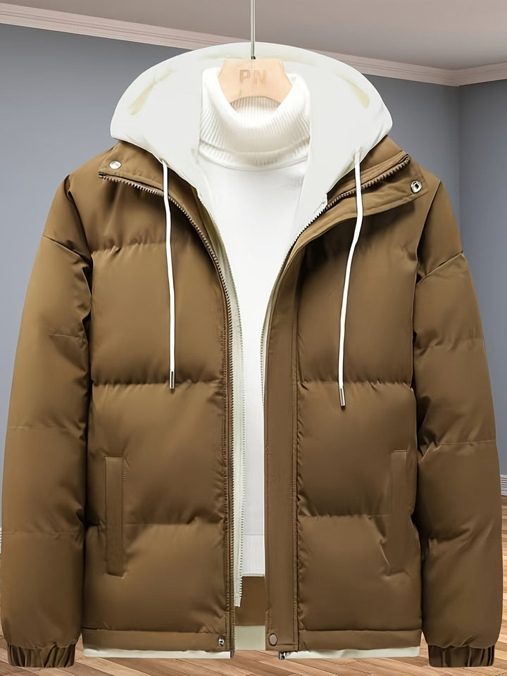 Casual 2-in-1 Thick Hooded Thermal Winter Jacket for Men | Ideal for Winter