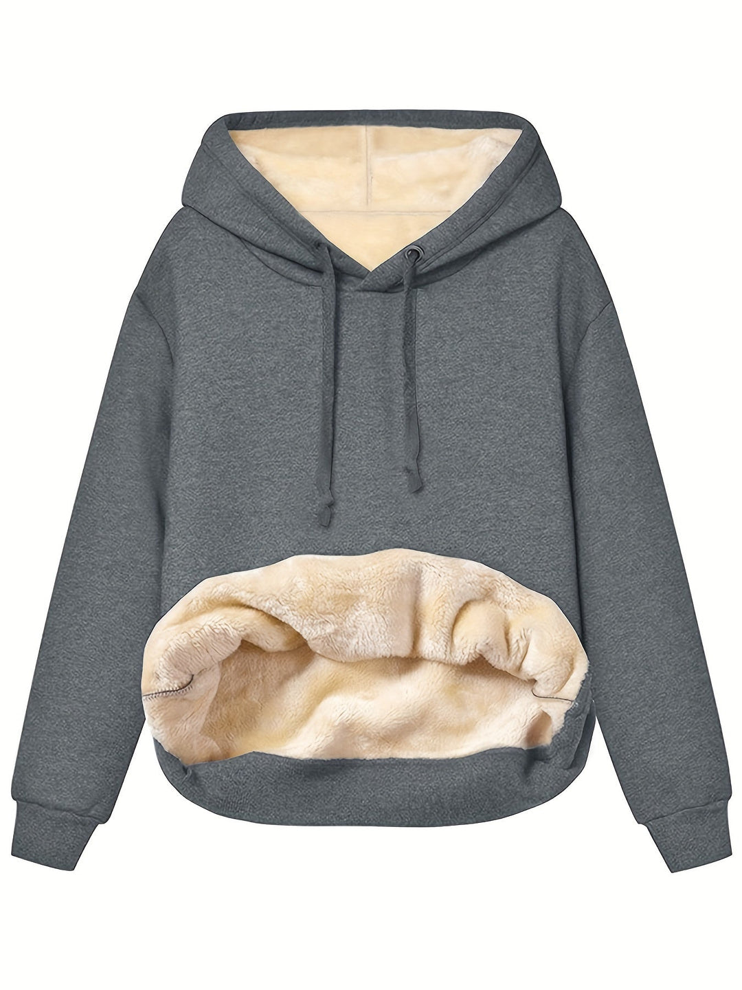 Warm Fleece Pullover Hoodie for Women | Perfect for Casual Days