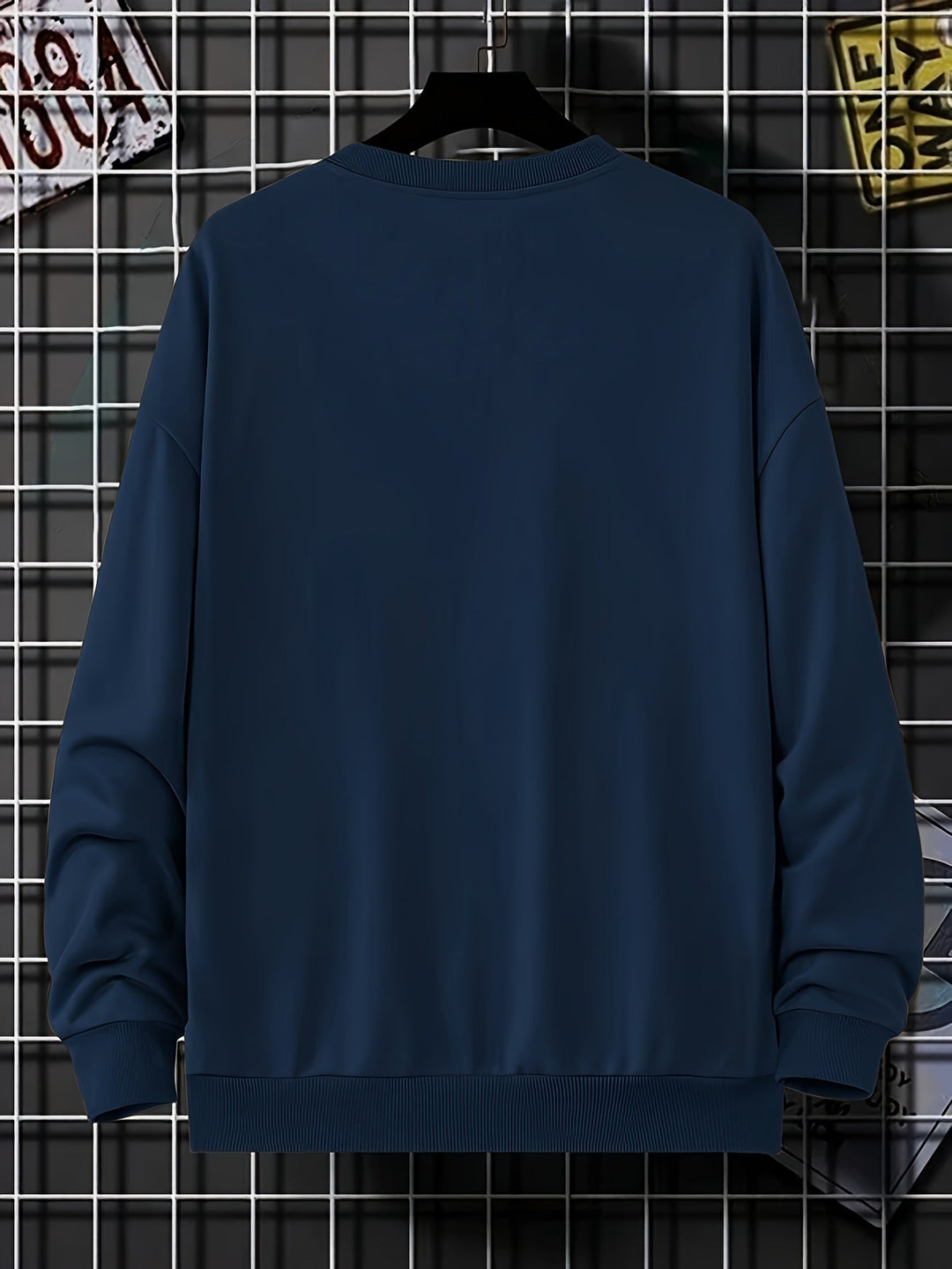 Casual Warm Cotton Pullover Sweatshirt for Men | Perfect for Casual Days