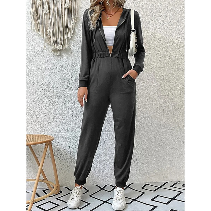 Luxurious Retro Jumpsuit Training & Tracksuit For Women | Ideal for Everyday Wear