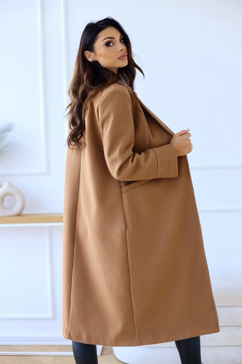 Women's Classic Refined Trenchcoat with Lapel Collar | Ideal for Autumn/Winter