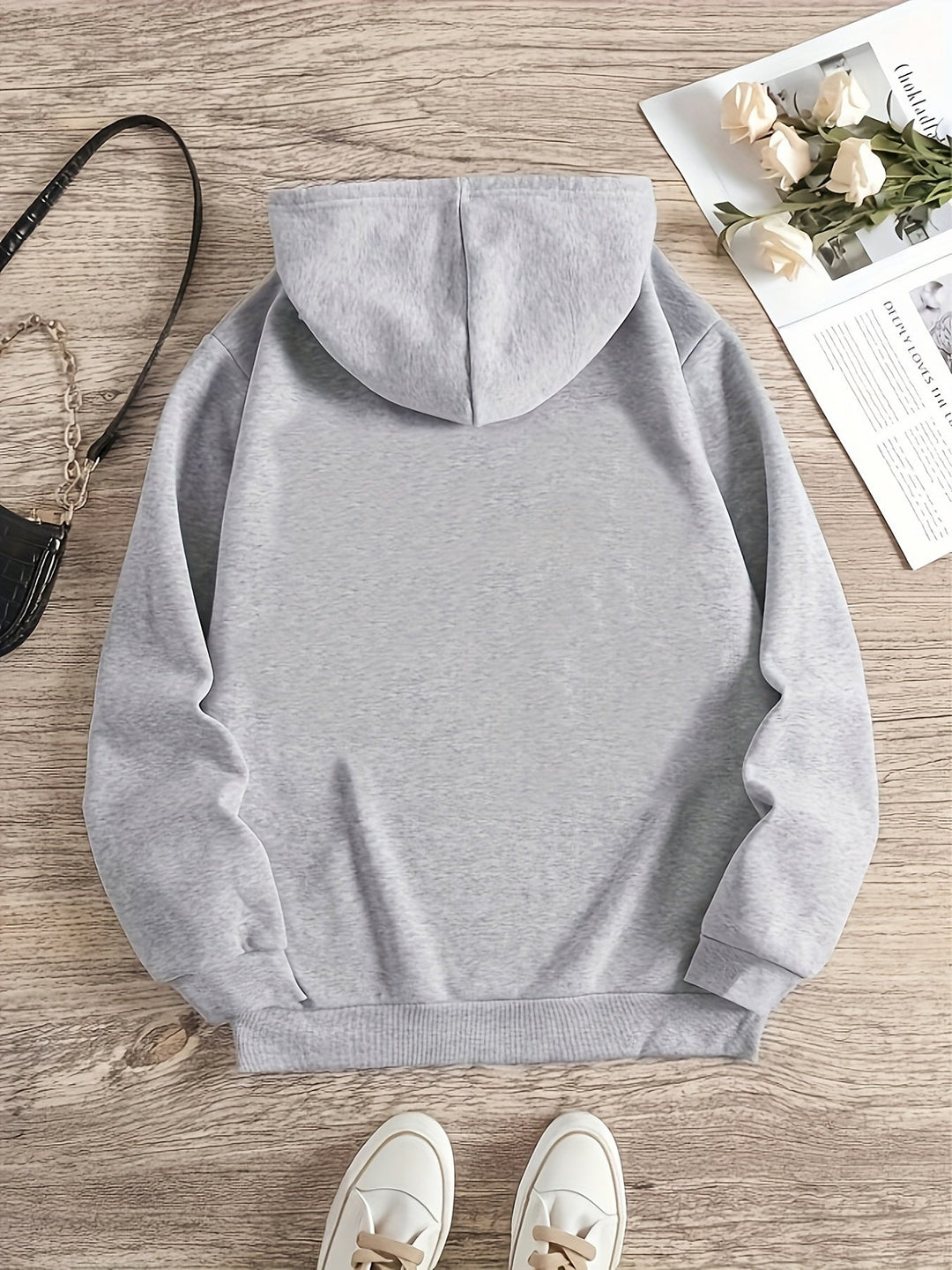 Stylish Pullover Hoodie with Hood for Women | Perfect for Casual Days