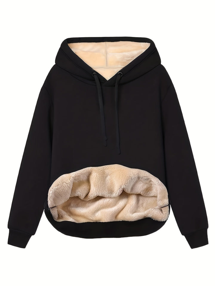 Warm Fleece Pullover Hoodie for Women | Perfect for Casual Days