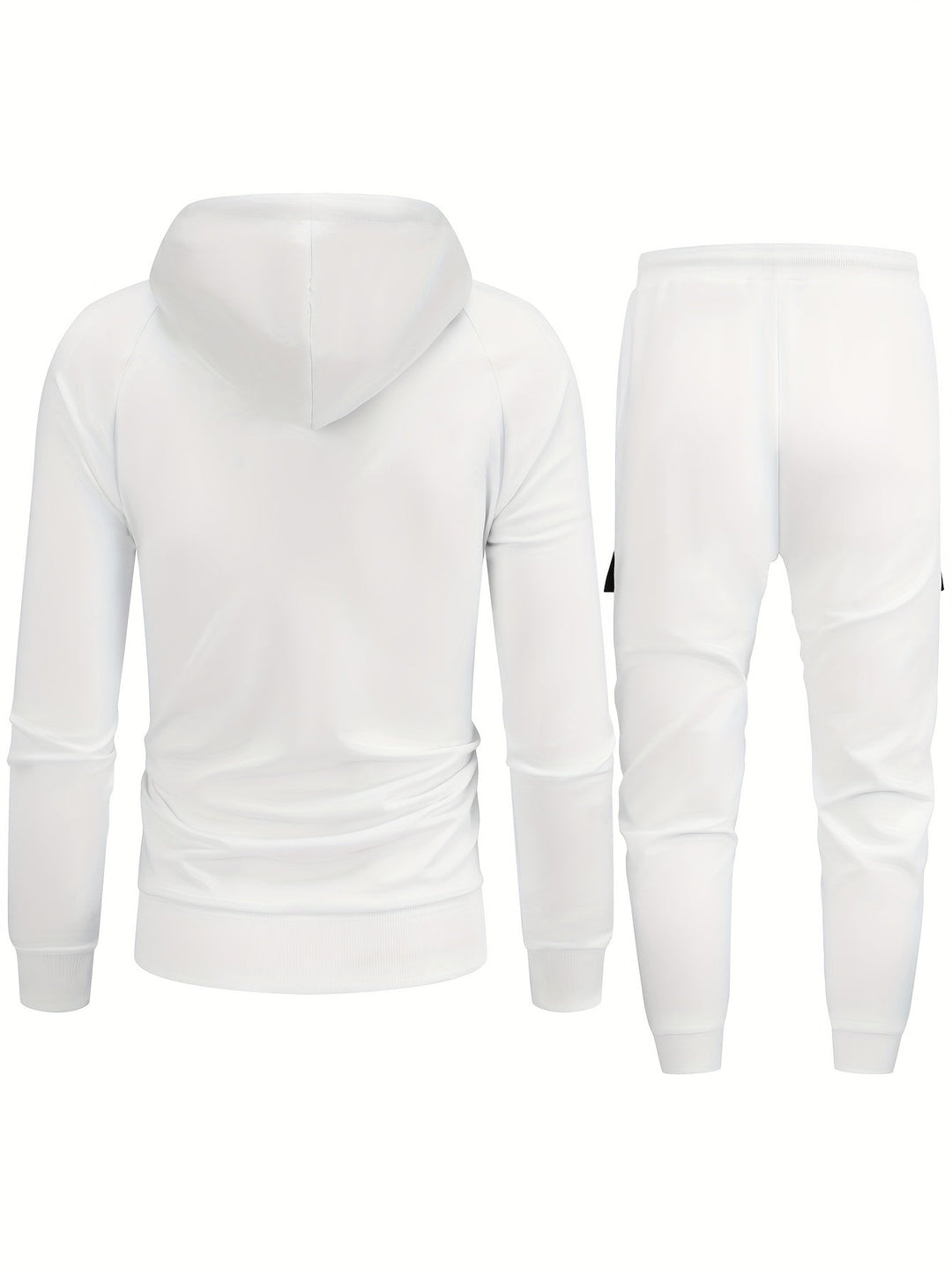 Casual Full Zip up Hoodie and Jogging Pants Tracksuit for Men | Ideal for Autumn