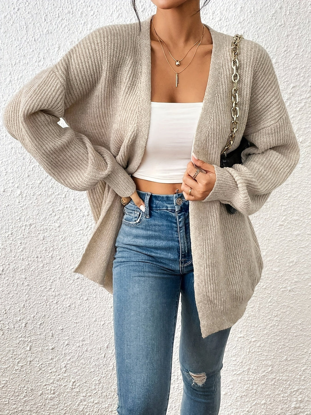 Casual Warm Cotton Knitwear Cardigan for Women | Comfortable Streetwear