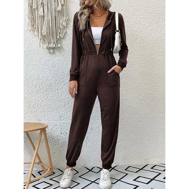 Luxurious Retro Jumpsuit Training & Tracksuit For Women | Ideal for Everyday Wear