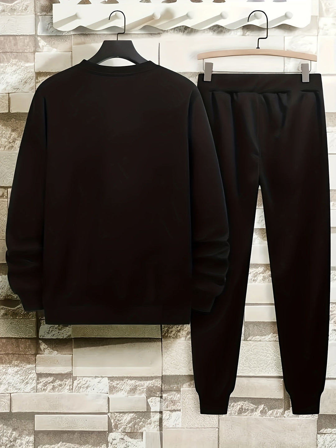 Casual Round Neck Zip Up Tracksuit with Jogging Pants for Men | Ideal for All Seasons