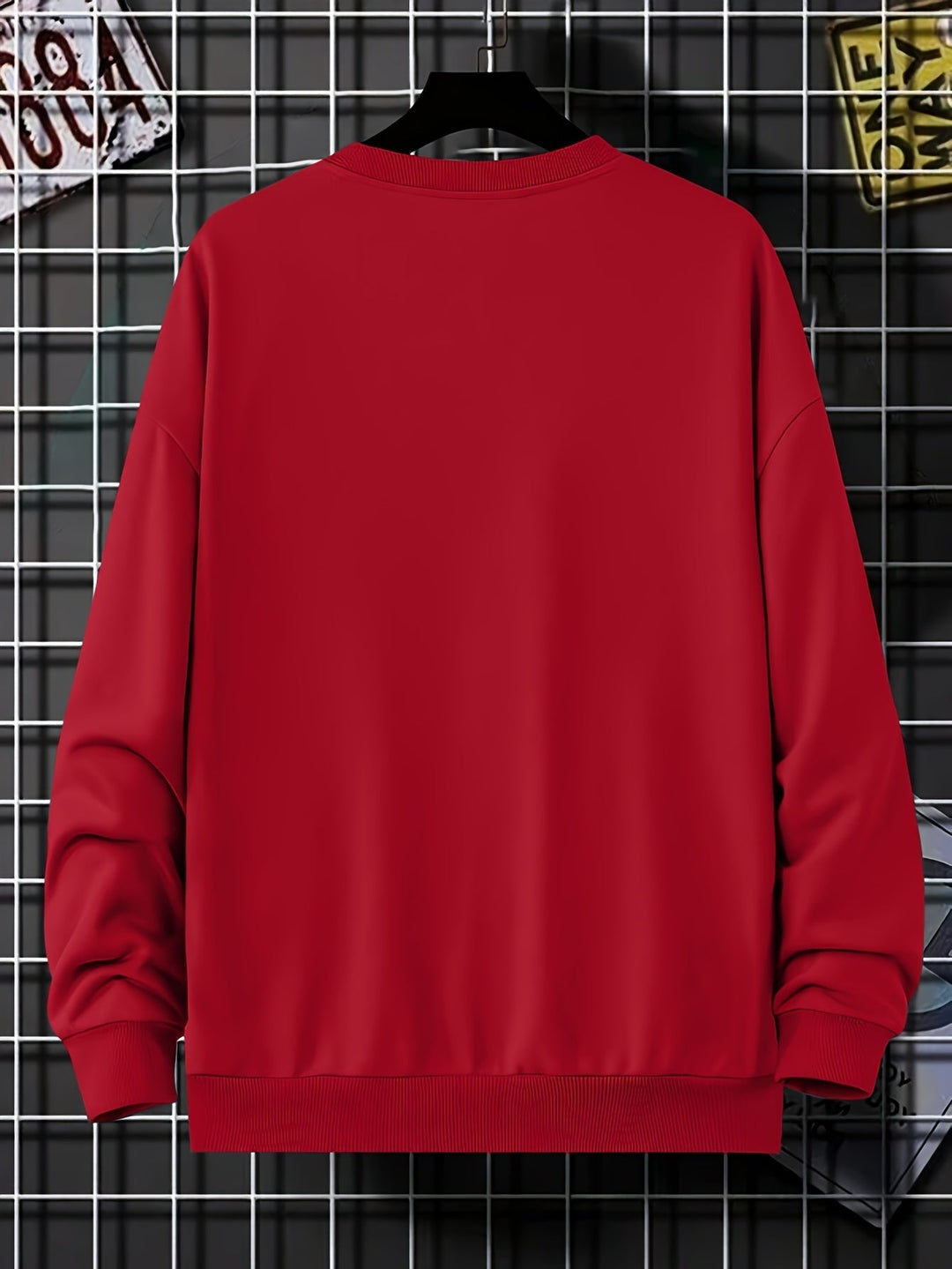 Casual Warm Cotton Pullover Sweatshirt for Men | Perfect for Casual Days