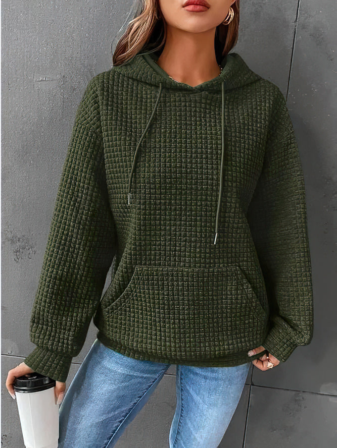 Casual Army Pullover with Hood for Women | Perfect for Casual Days