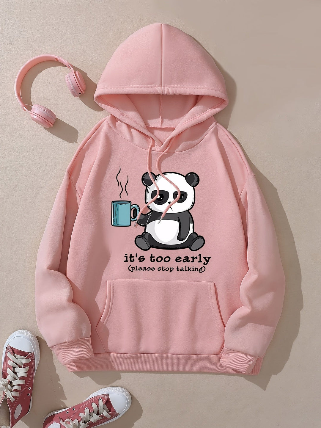 Casual Pullover Fleece Hoodie for Women | Ideal for Everyday Wear