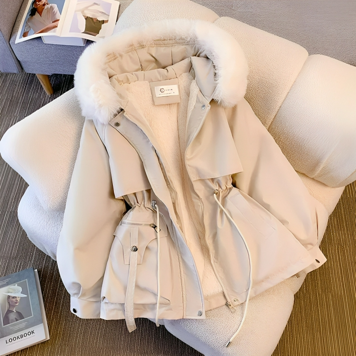 Stylish Warm Winter Parka with Fur Collar for Women | Ideal for Winter