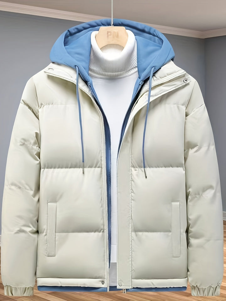 Casual 2-in-1 Thick Hooded Thermal Winter Jacket for Men | Ideal for Winter