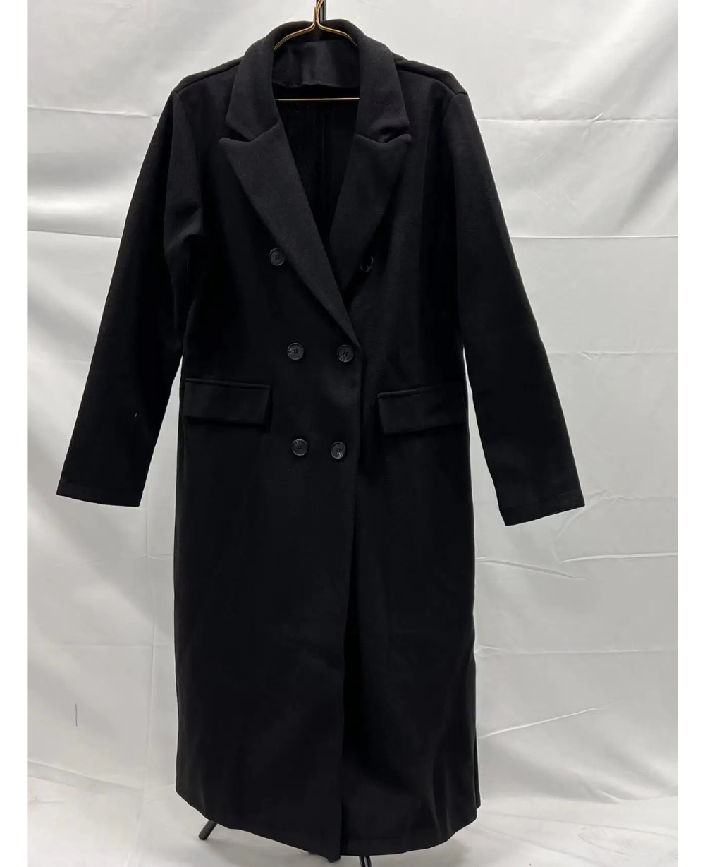 Women's Elegant Fitted Long Trenchcoat | Ideal for Autumn/Winter