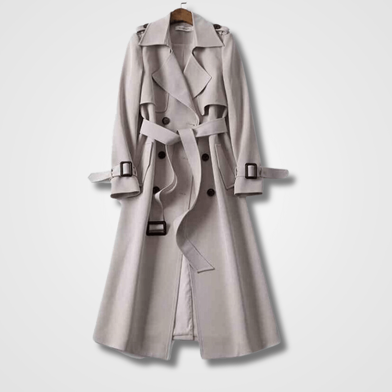 Valeriana - Casual Spring Trench Coat - for Women | Modern Style