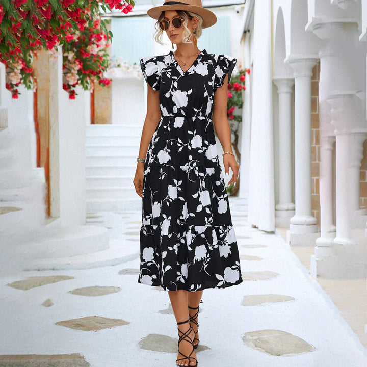 Bella - Midi Dress - Classic - High-Quality Modern Style - Ideal for Summer