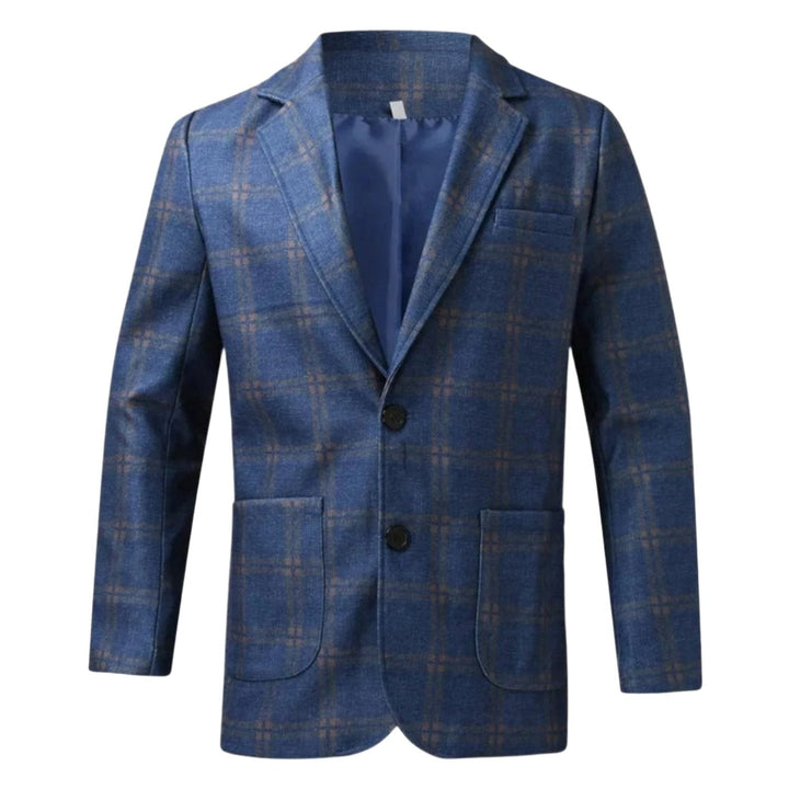 Chic Plaid Blazer for Men | Perfect for Casual Days