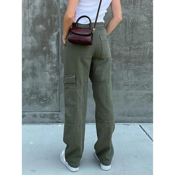 Ingrid - Women's Cargo Trousers - Casual - High-Quality Modern Style - Perfect for Everyday Wear