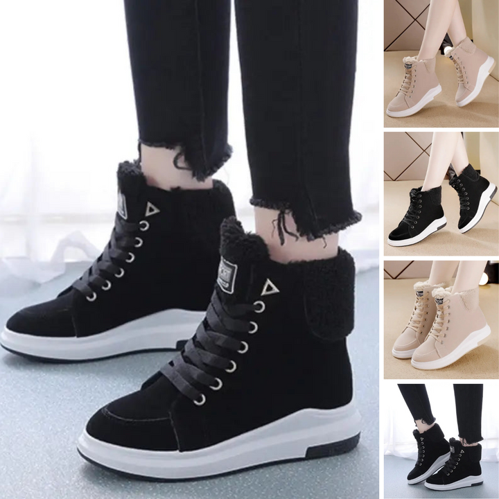 Casual Flat Winter Ankle Boots for Women | Ideal for Winter