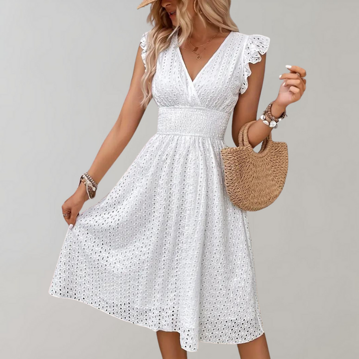 Elsie - Midi Dress - Casual - Light Modern Style - Ideal for Summer