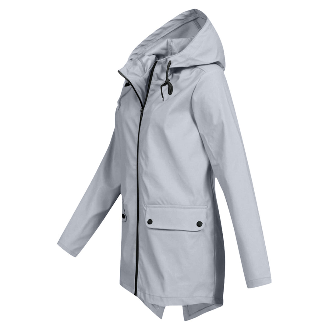 Casual Hooded Long Coat with Pockets | Perfect for Everyday Wear