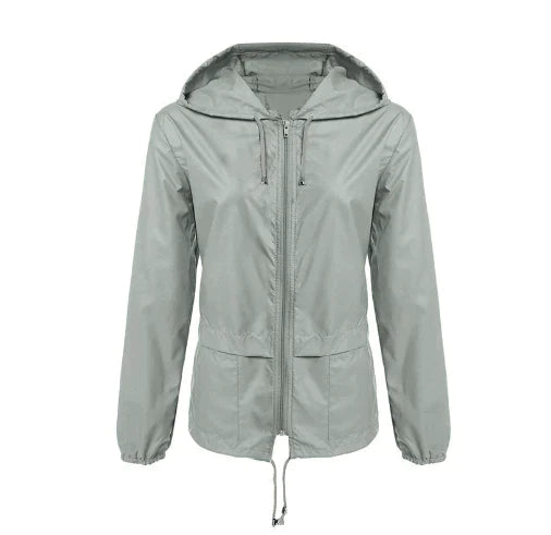 Classic Casual Waterproof Outdoor Rain Jacket for Women | Perfect for Outdoor Activities