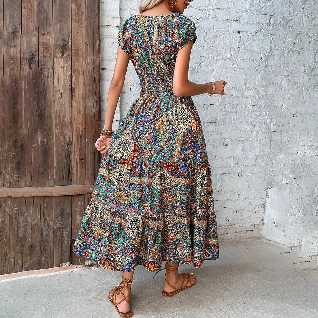 Astrid - Maxi Dress - Boho - High-Quality Timeless Style - Ideal for Summer