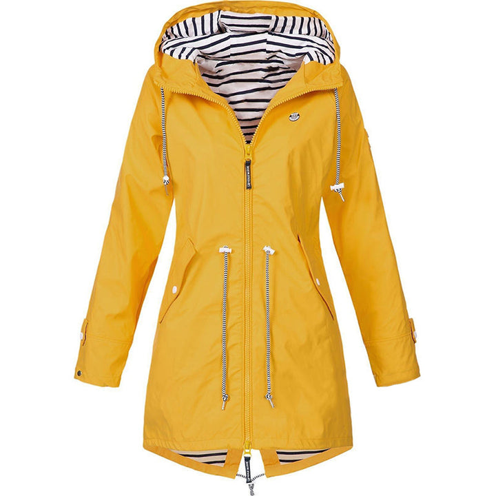 Chic Hooded Windproof Coat | Perfect for Everyday Wear