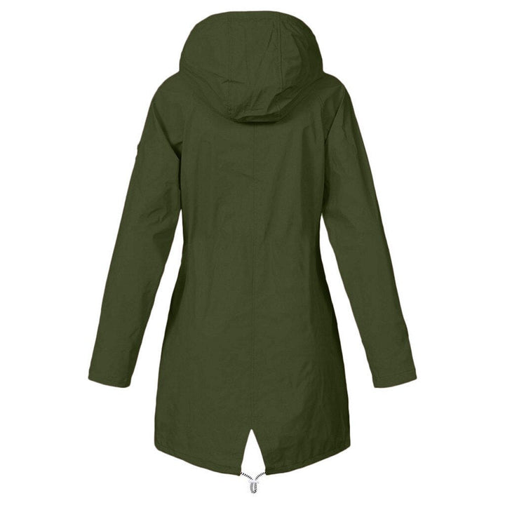 Classic Elegant Waterproof Outdoor Rain Jacket for Women | Perfect for Winter