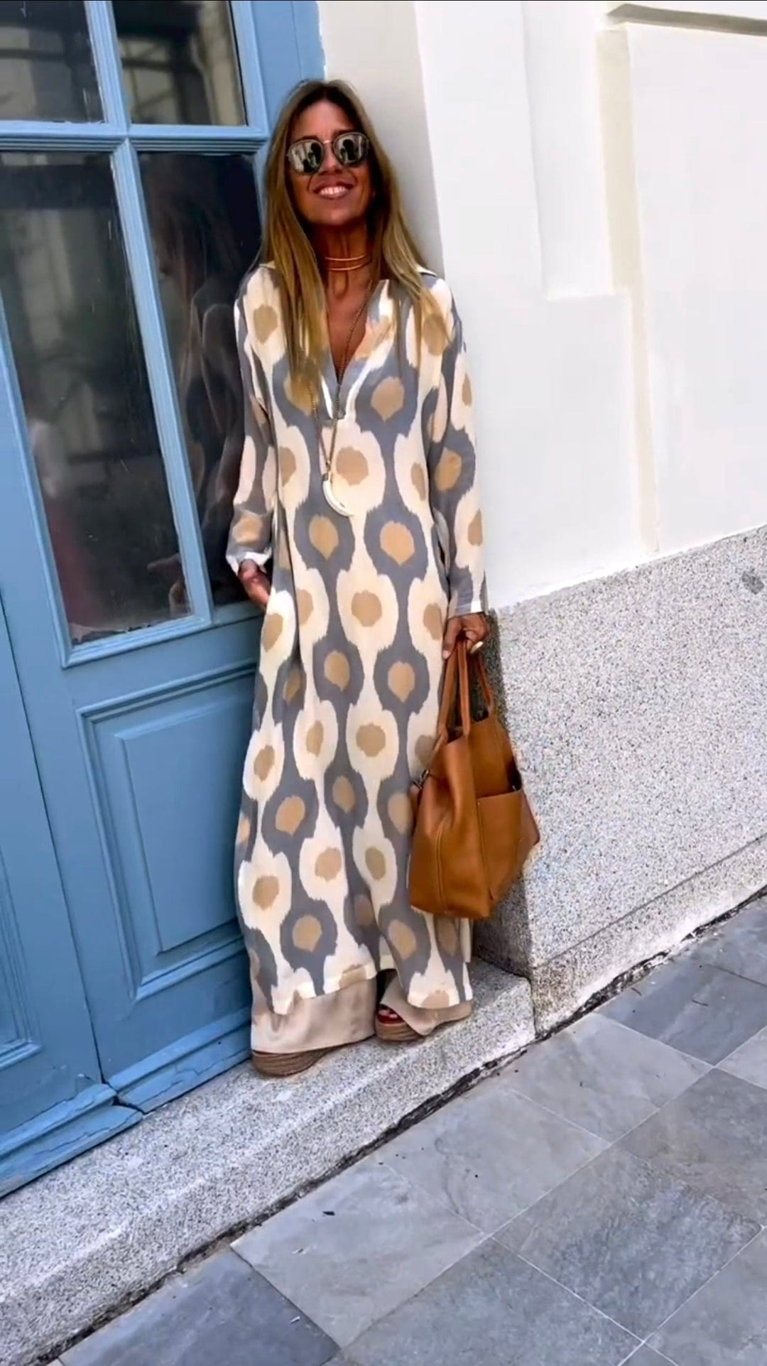 Tessa - Maxi Dress - Boho - High-Quality Material - Casual Maxi Dress