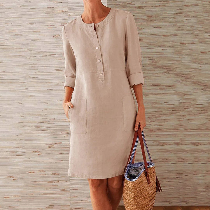 Arden - Midi Dress - Casual - Lightweight Modern Style - For Everyday Wear