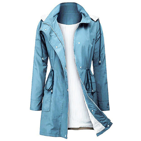 Chic Hooded Windbreaker Jacket | Perfect for Casual Days